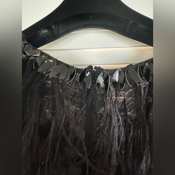 2022 Chanel Ready to wear ostrich trim dress - Picture 11 of 16